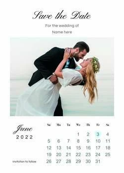 Save the Date - Announcement 2 - 5x7 Preview Image
